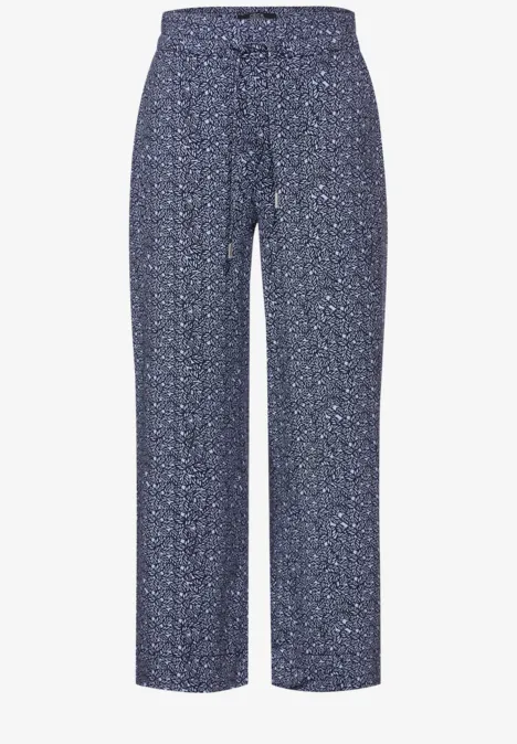 Culotte Print Hose universal blue