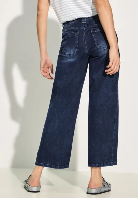 Jeans im Loose Fit mid blue wash