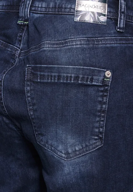 Jeans im Loose Fit mid blue wash
