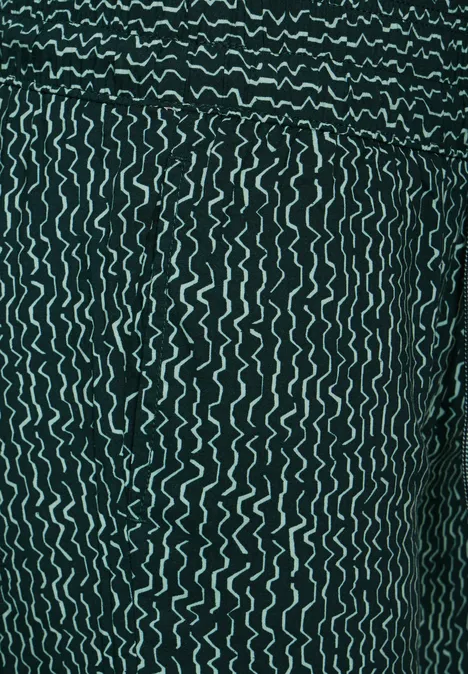 Hose im Loose Fit fir green