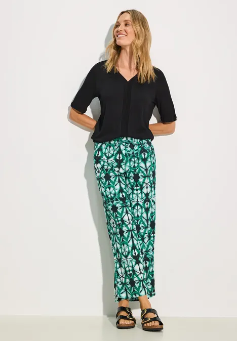 Hose im Loose Fit fir green