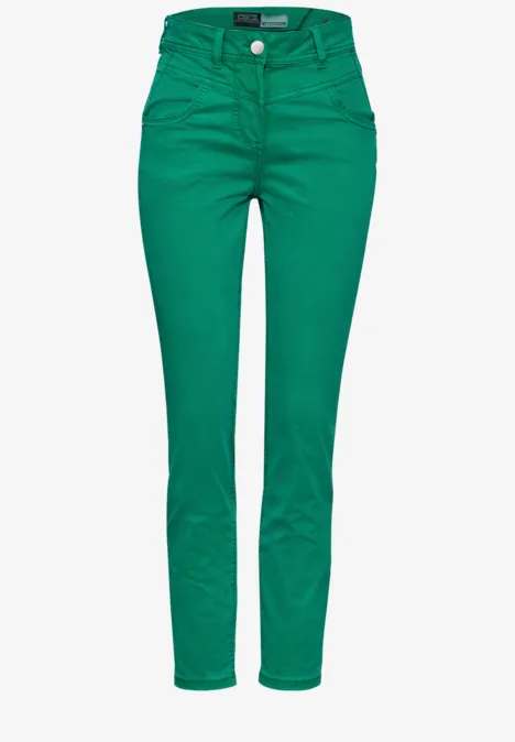 Hose im Slim Fit malachite green