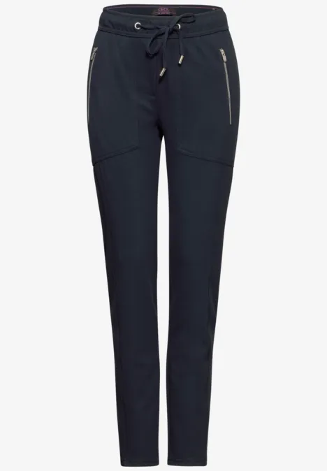 Hose im Casual Fit universal blue