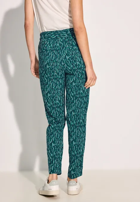 Losse broek fir green Losse broek fir green
