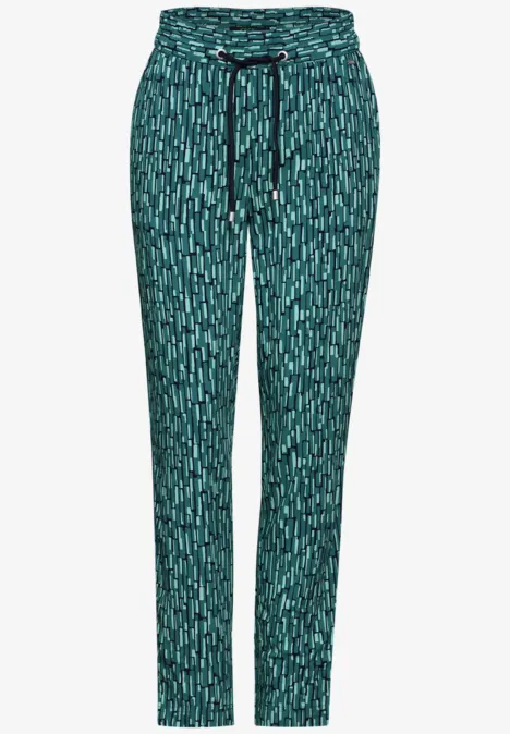 Losse broek fir green Losse broek fir green