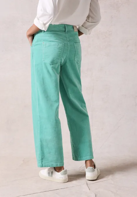 Hose im Loose Fit adriatic green