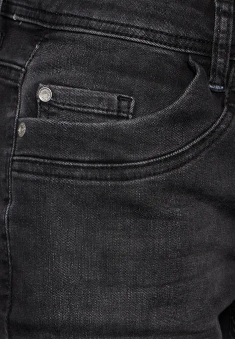 Jeans im Casual Fit dark grey washed
