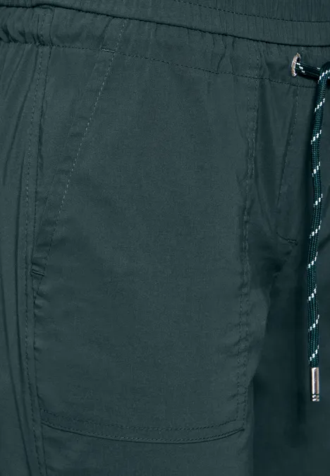 Casual broek fir green Casual broek fir green