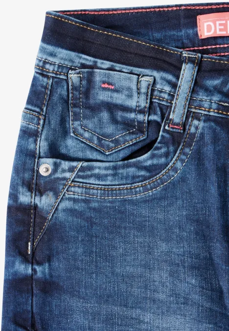 Jeans im Slim Fit mid blue wash