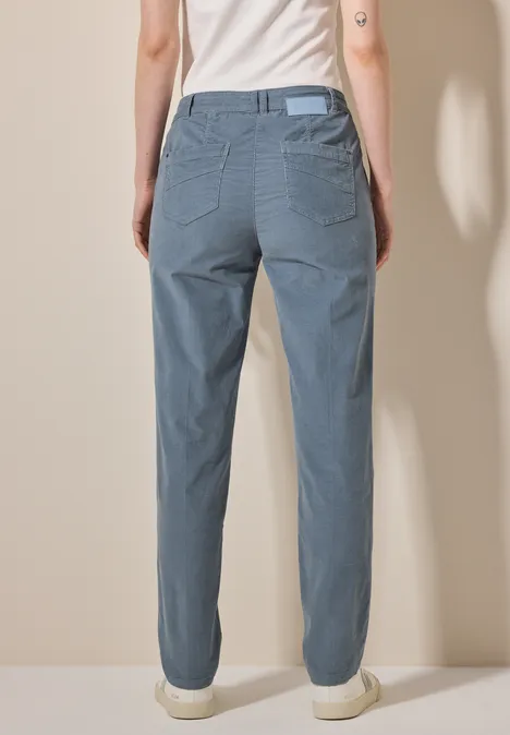 Cord-Chino dove blue
