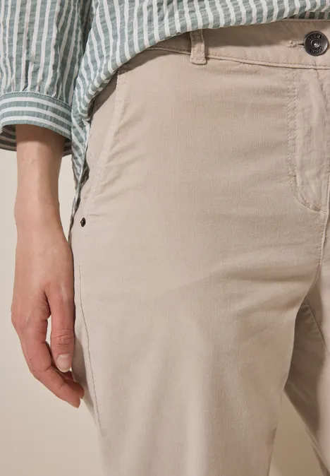 Cord-Chino light hazel beige