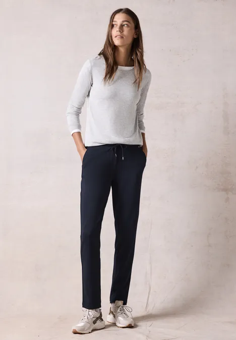 Hose im Casual Fit universal blue
