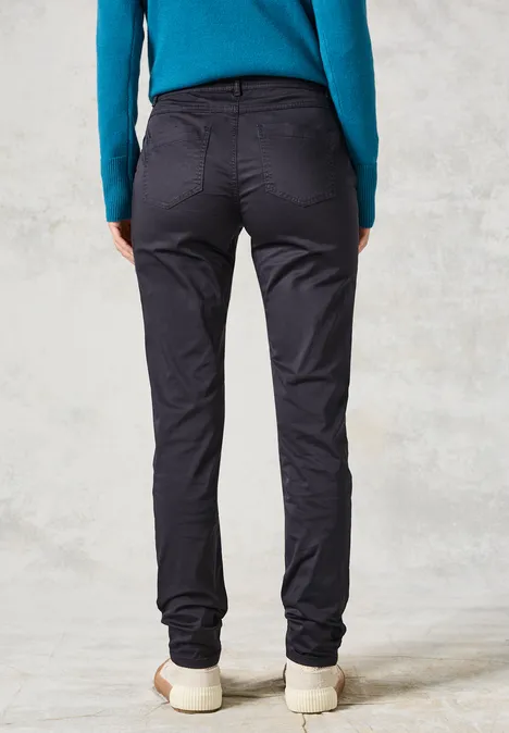 Hose im Slim Fit carbon grey