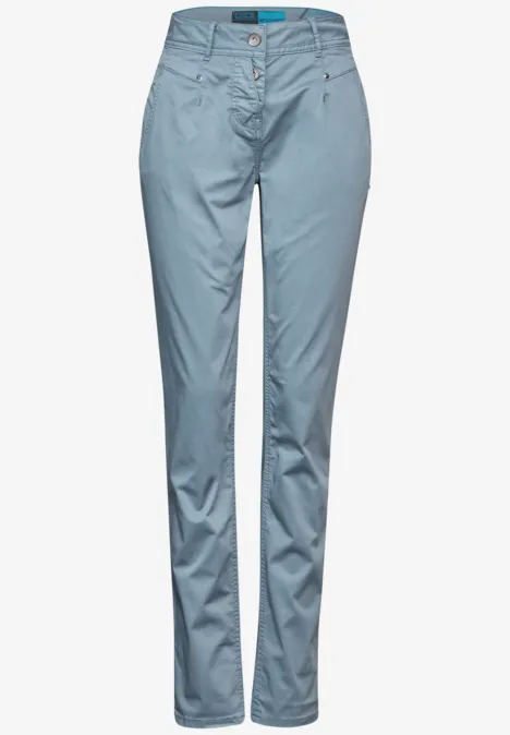 Hose im Slim Fit dove blue