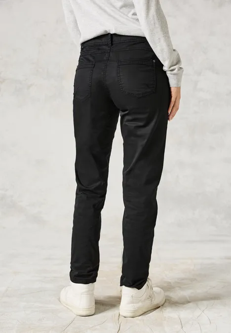 Hose im Casual Fit deep charcoal grey