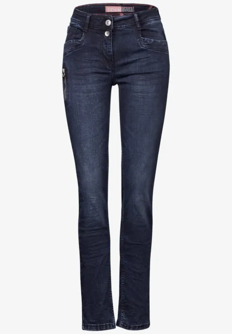 Jeans im Slim Fit blue black washed