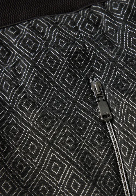 Bedruckte Hose Black