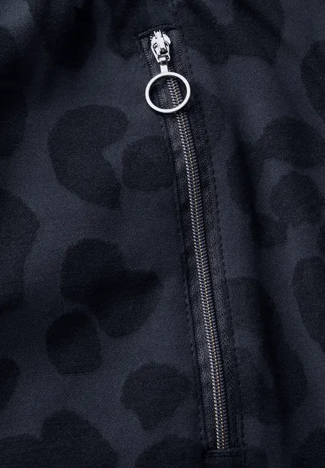 Hose mit Leo-Muster universal blue