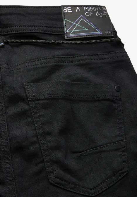Wide Leg Jeans Black