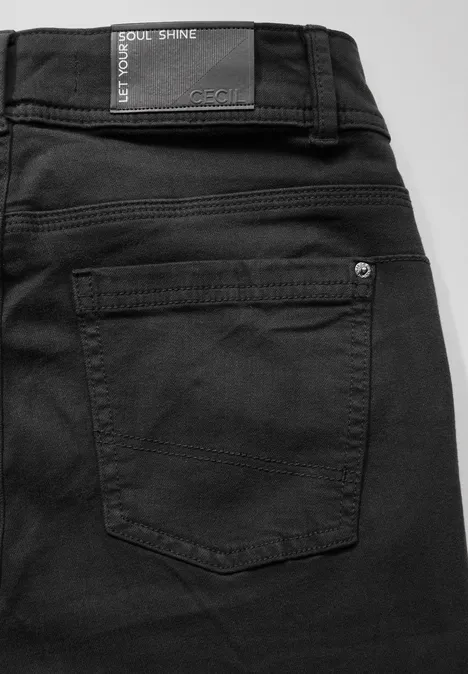 Hose im Slim Fit deep charcoal grey