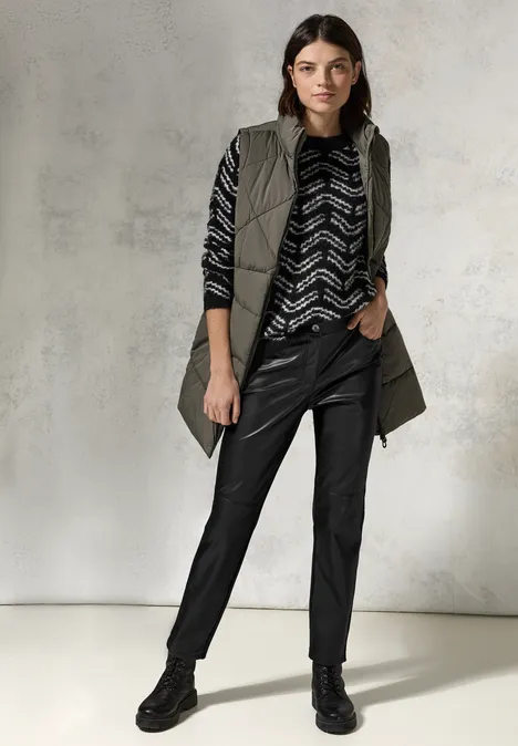 Hose mit beschichteter Front Black