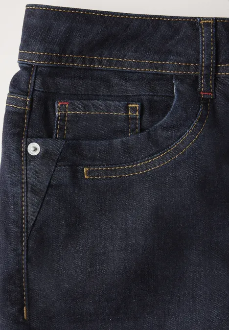 Wide Leg Jeans rinsed wash