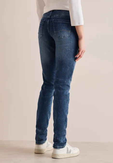 Jeans im Casual Fit mid blue wash