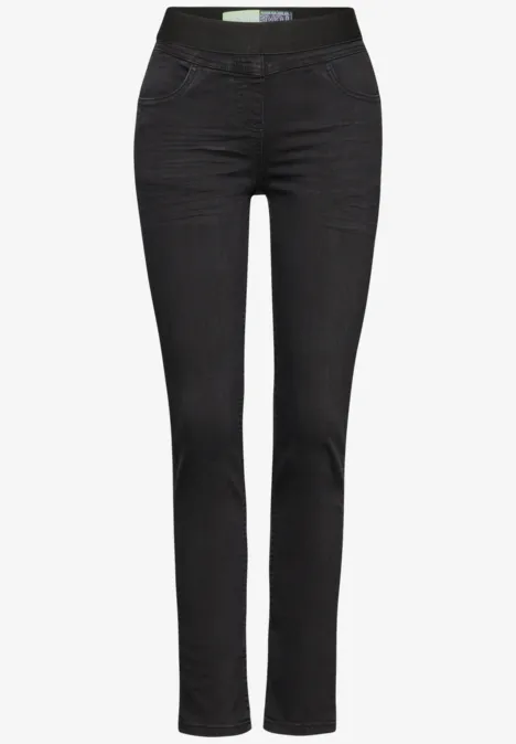 Jeans im Used Look black used wash