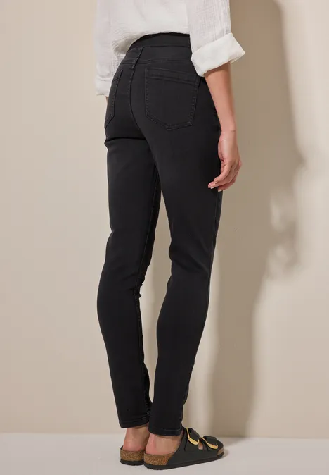 Jeans im Used Look black used wash