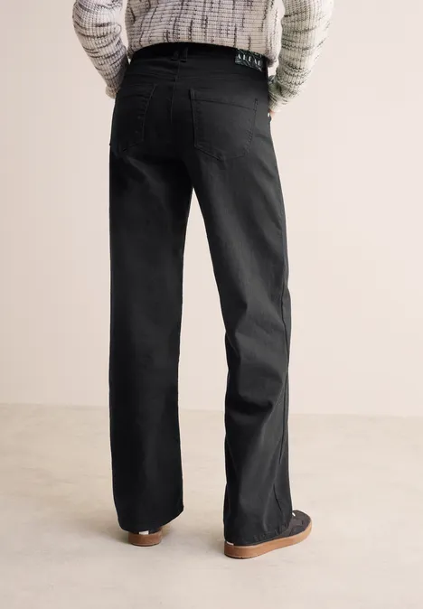 Wide Leg Jeans Black