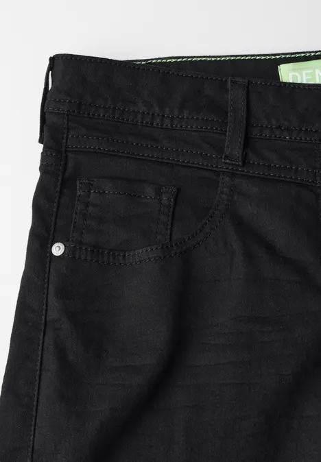 Wide Leg Jeans Black