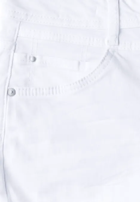 3/4 Jeans White