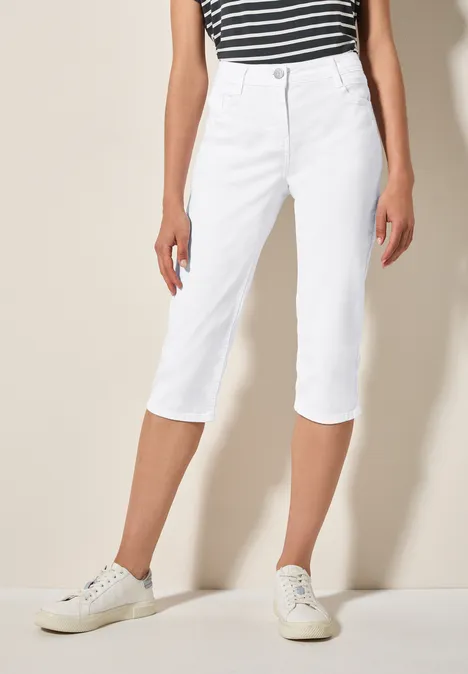 Capri Jeans White