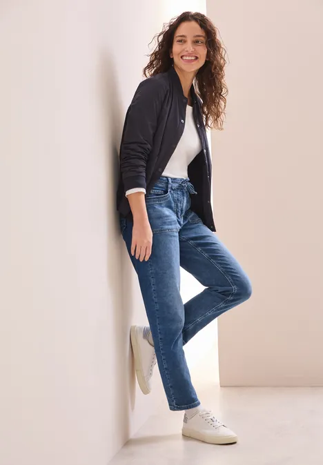 Jeans im Casual Fit mid blue wash