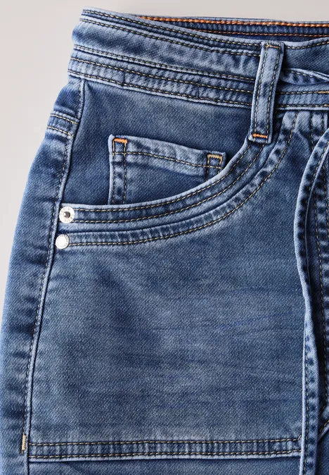 Jeans im Casual Fit mid blue wash