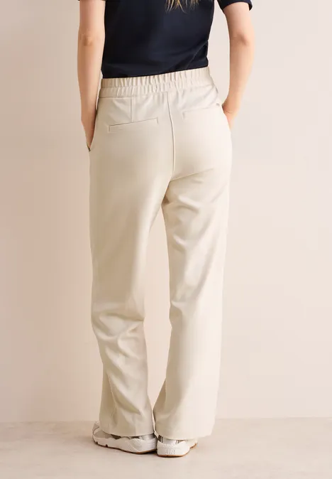 Straight Leg Hose pearl beige