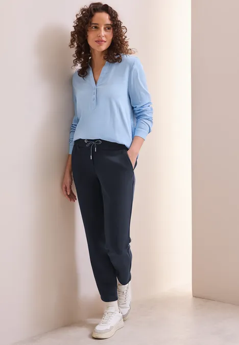 Hose im Casual Fit universal blue