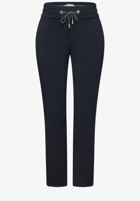 Hose im Casual Fit universal blue
