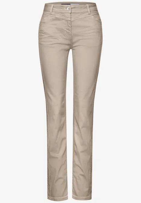 Straight Leg Hose light hazel beige