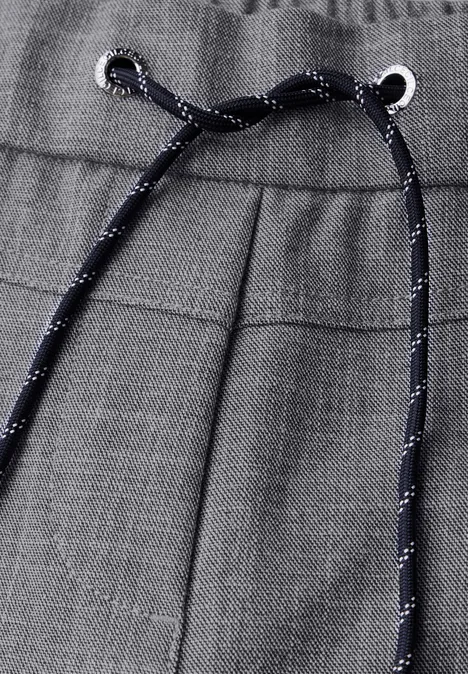 Canvas-Look Hose universal blue