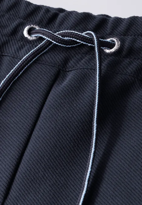 Twill Hose im Casual Fit universal blue