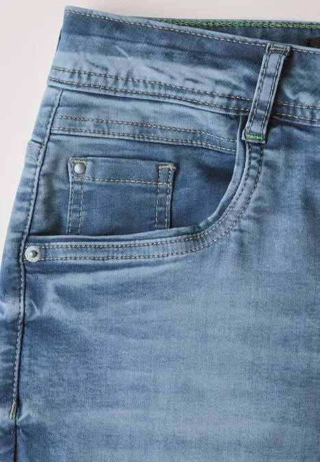 Wide Leg Jeans light blue washed