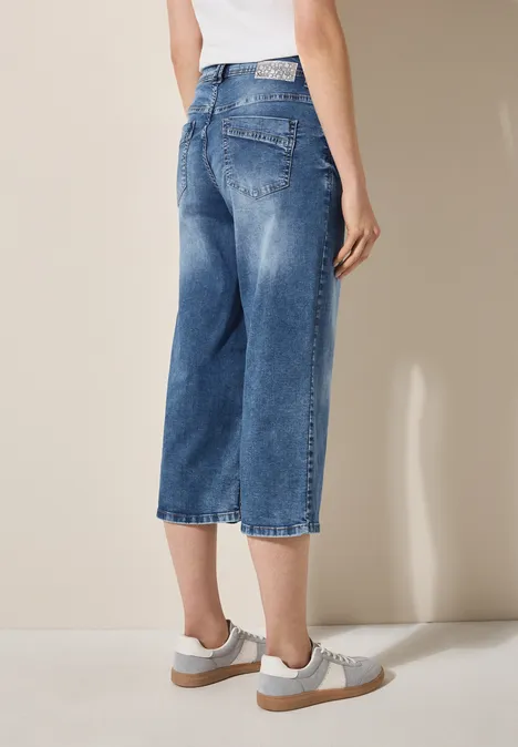 3/4 Jeans authentic used wash