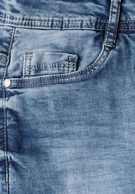 3/4 Jeans authentic used wash