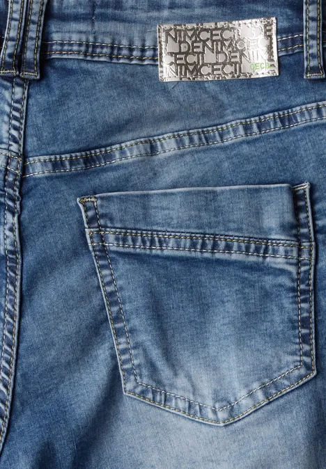3/4 Jeans authentic used wash