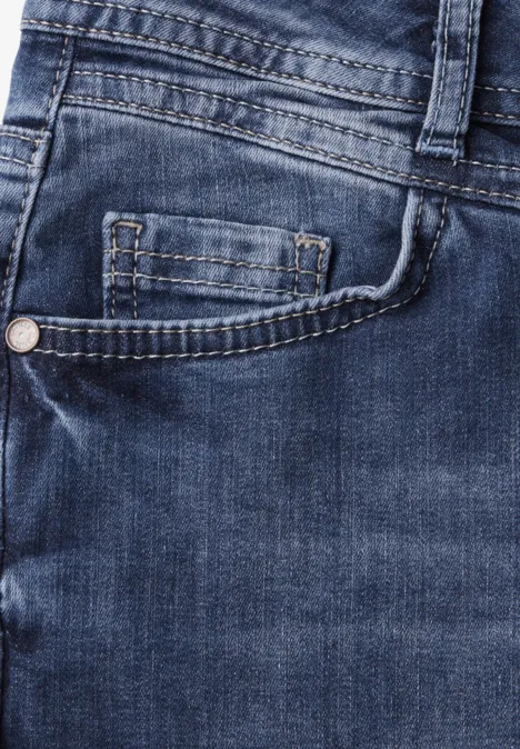 Jeans im Casual Fit mid blue wash