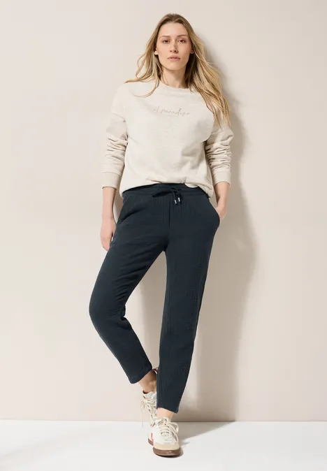 Musselin Hose universal blue