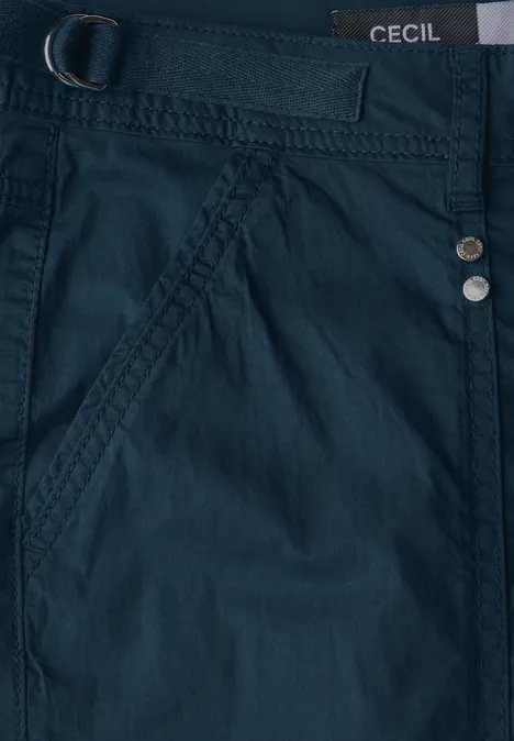 7/8-Hose im Cargo-Look dark petrol blue