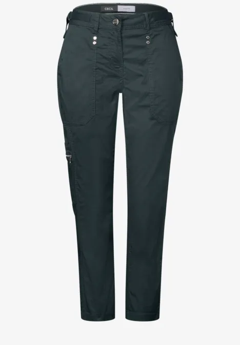 7/8-Hose im Cargo-Look slate khaki