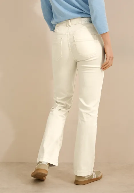 Bootcut Jeans pearl beige